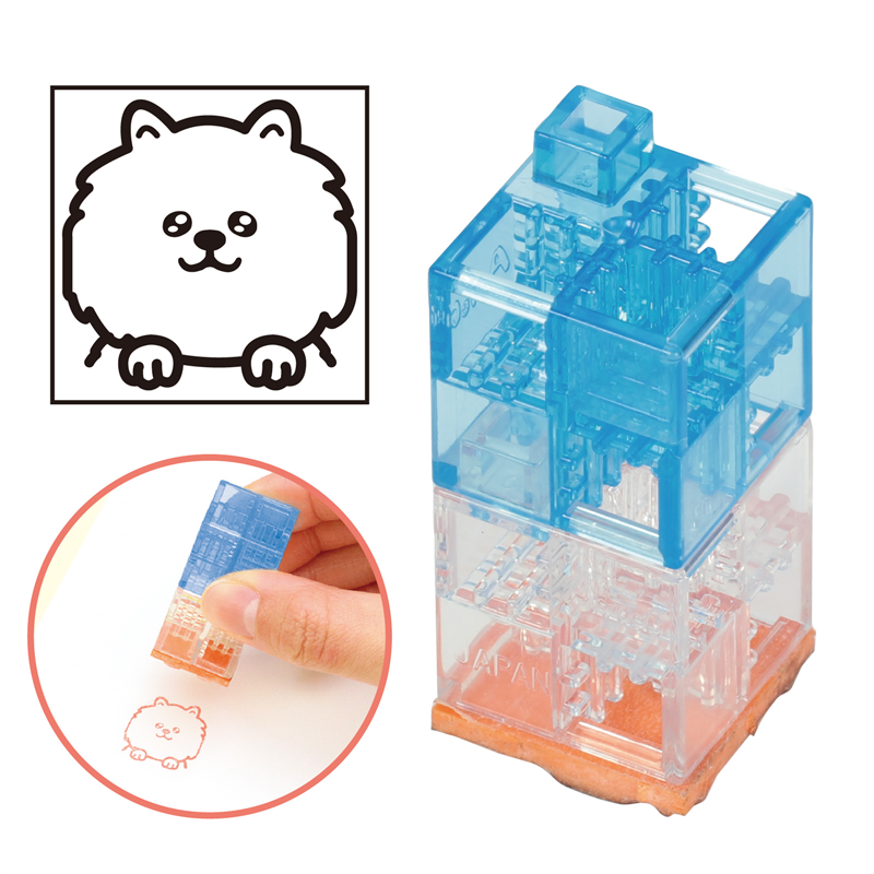 アーテック つながるブロックスタンプ ポメラニアン 1個(ご注文単位1個)【直送品】