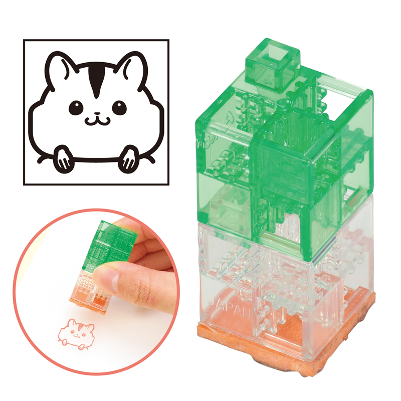 アーテック つながるブロックスタンプ ハムスター 1個(ご注文単位1個)【直送品】