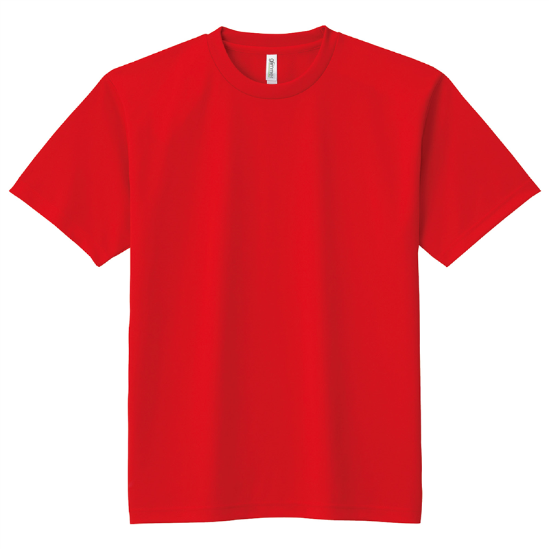 ㈱アーテック DXドライTシャツ レッド 120cm 1枚(ご注文単位1枚)【直送品】