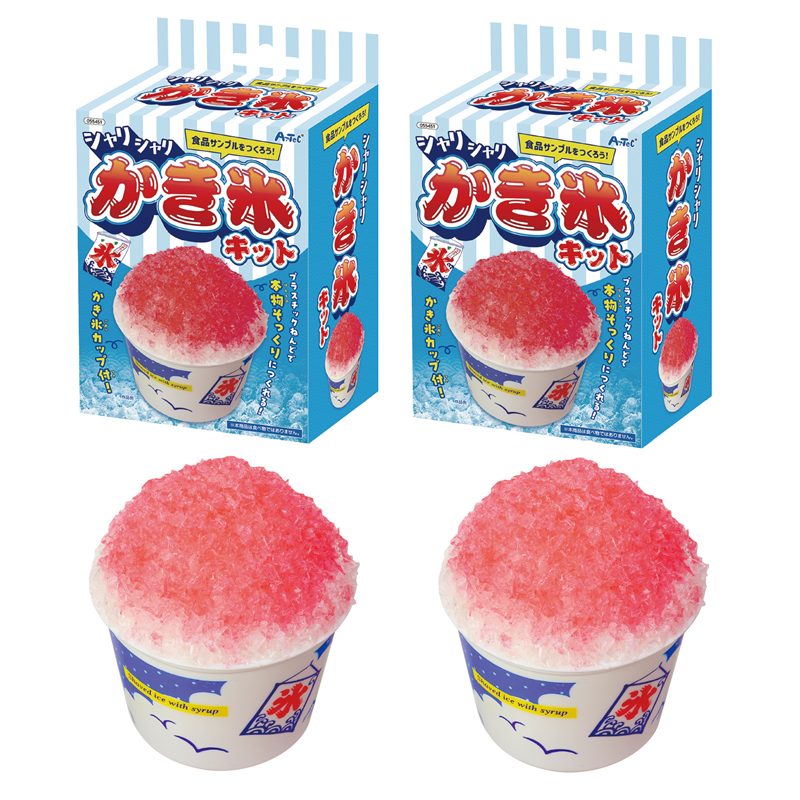 ㈱アーテック 食品サンプルをつくろう！シャリシャリかき氷キット  1セット（ご注文単位1セット）【直送品】