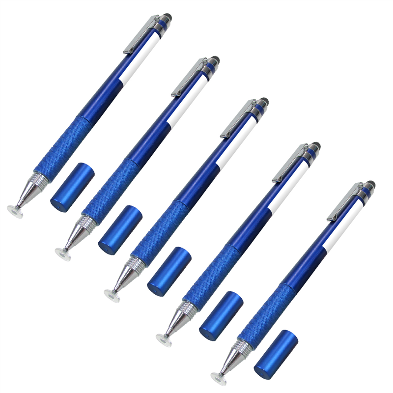 ㈱アーテック ２ＷＡＹタッチペン ブルー（お名前スペース付き）  1セット（ご注文単位1セット）【直送品】