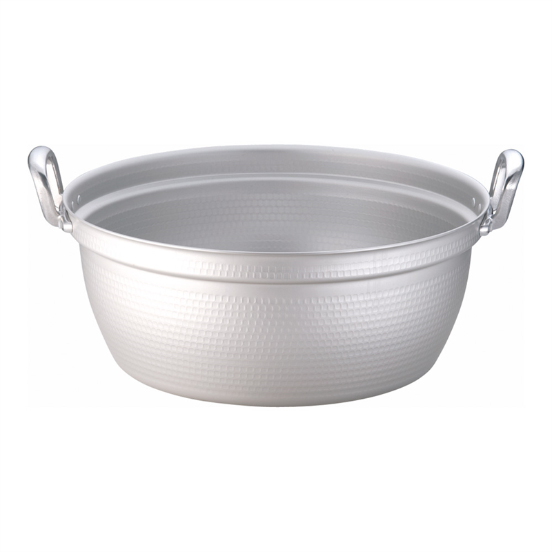 TKG アルミ円付鍋(アルマイト加工) 54cm 1袋(ご注文単位1袋)【直送品】