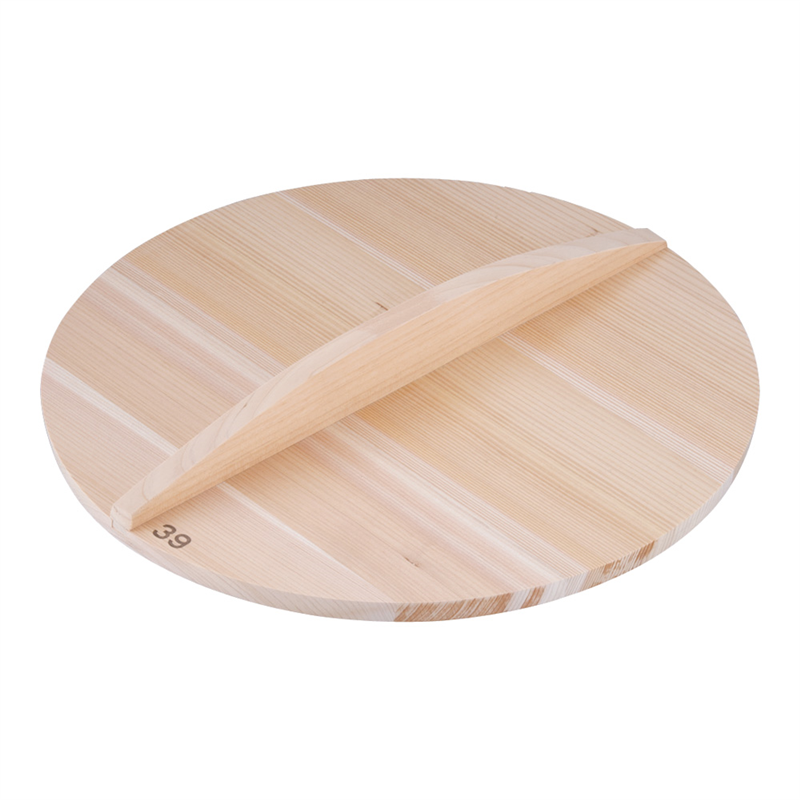 厚手サワラ木蓋　（鉄餃子鍋36cm用） 39cm用 1個（ご注文単位1個）【直送品】