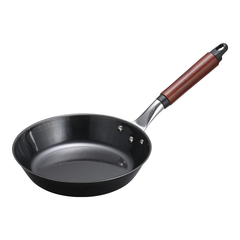 TKG ブルーテンパー 木柄フライパン 21cm 1袋(ご注文単位1袋)【直送品】