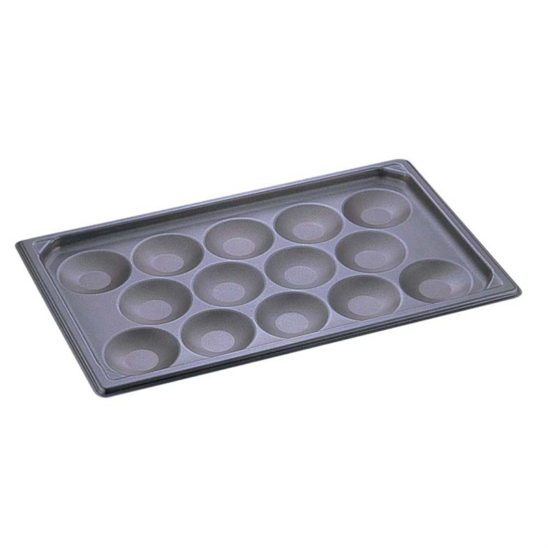 アルミノンスティックガストロノーム エッグパン　1／1（14ヶ取） 1個（ご注文単位1個）【直送品】