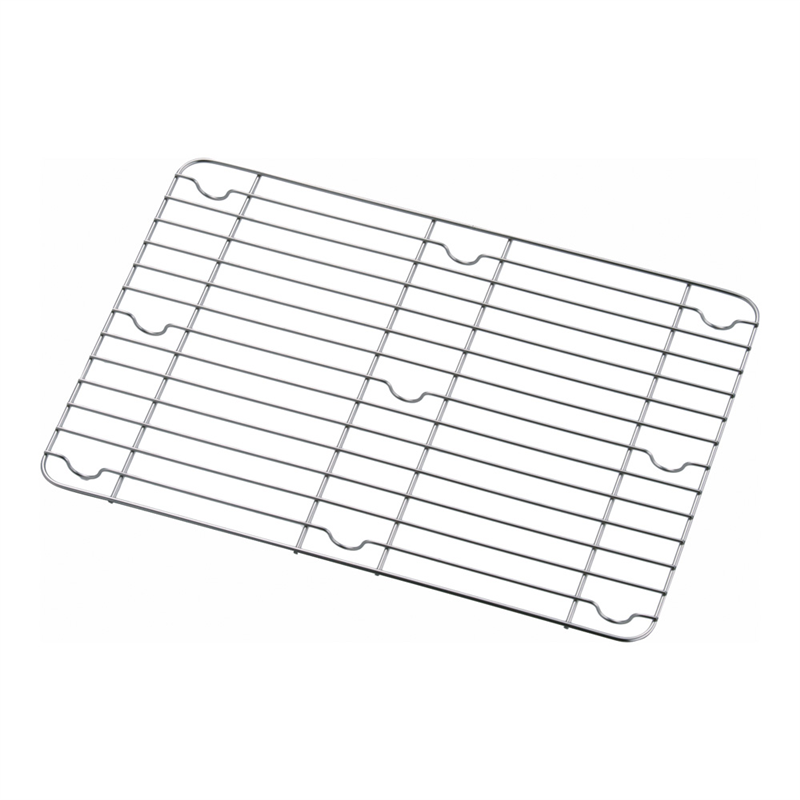 エコクリーンIKD18-8角バット網　並目 10枚取用 1個（ご注文単位1個）【直送品】