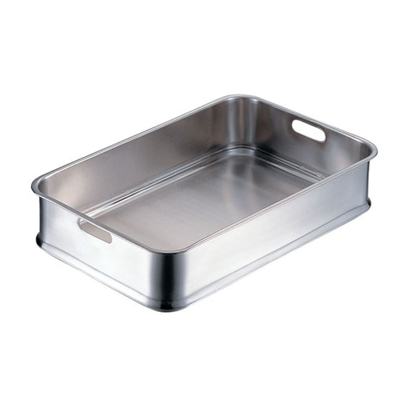 IKD18-8抗菌給食バット 24インチ 手穴明 1袋(ご注文単位1袋)【直送品】