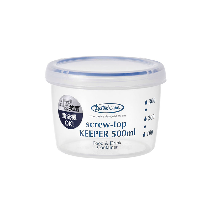 ラストロ　スクリュートップキーパー　浅型 B-2271KN　500ml 1個（ご注文単位1個）【直送品】
