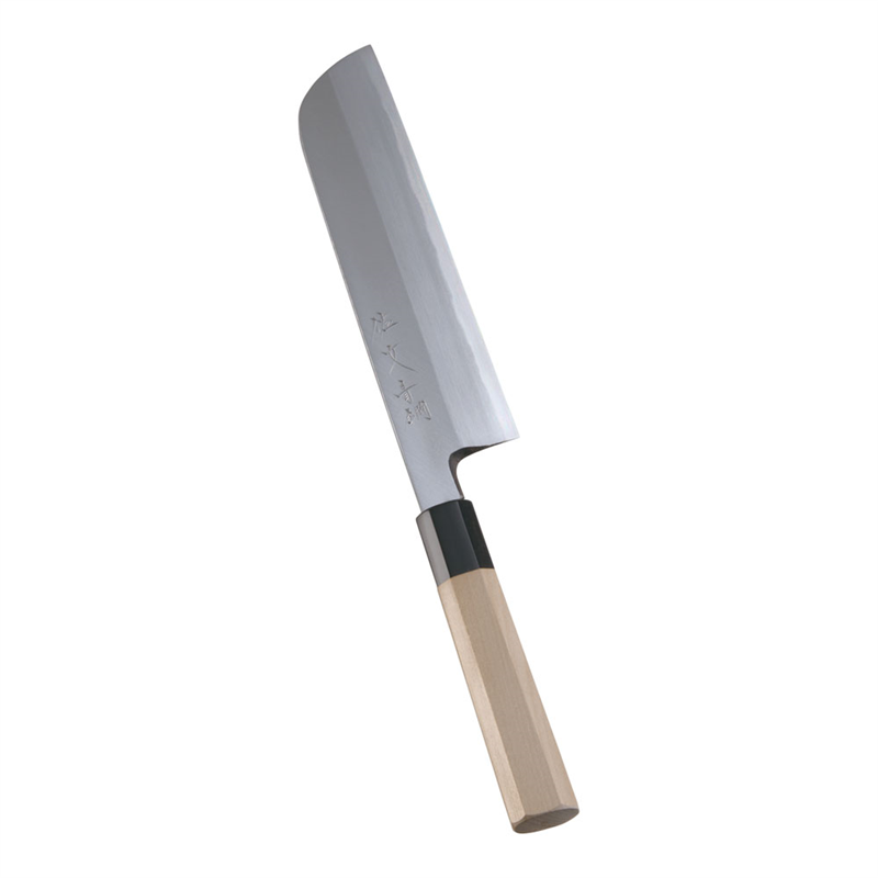 SA佐文 青鋼 鎌型薄刃 22.5cm 1箱(ご注文単位1箱)【直送品】