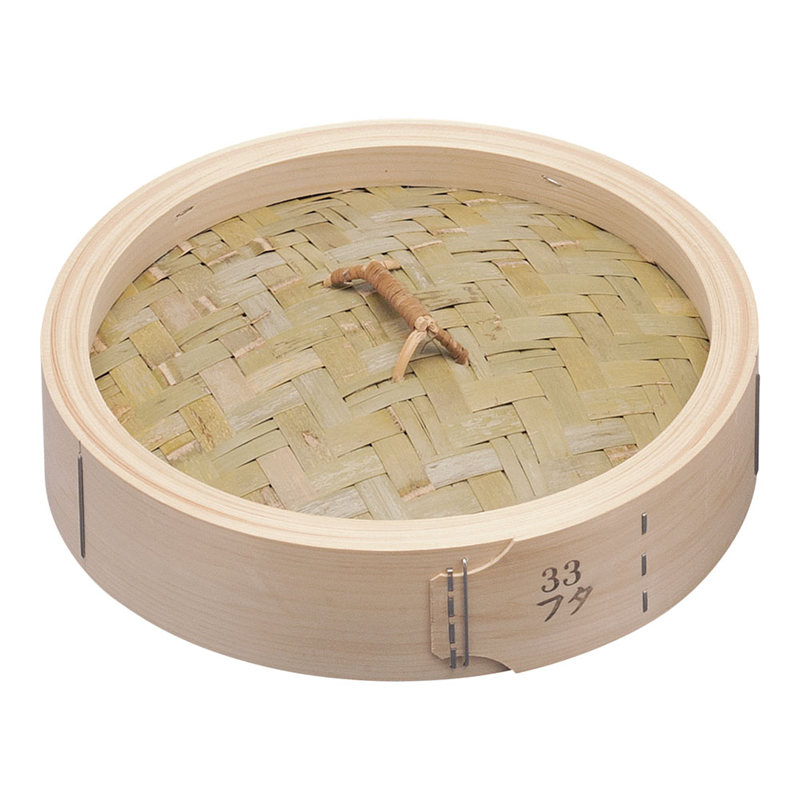 桧 中華セイロ 蓋 33cm 1個(ご注文単位1個)【直送品】