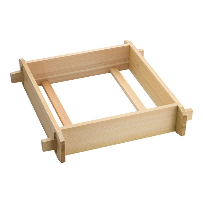 木製 角セイロ 関東型(サワラ材) 45cm 1箱(ご注文単位1箱)【直送品】