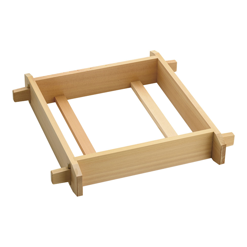 木製 角セイロ 浅口(サワラ材) 39cm 1箱(ご注文単位1箱)【直送品】