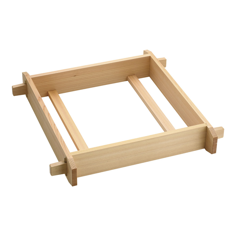 木製 角セイロ 浅口(サワラ材) 45cm 1箱(ご注文単位1箱)【直送品】