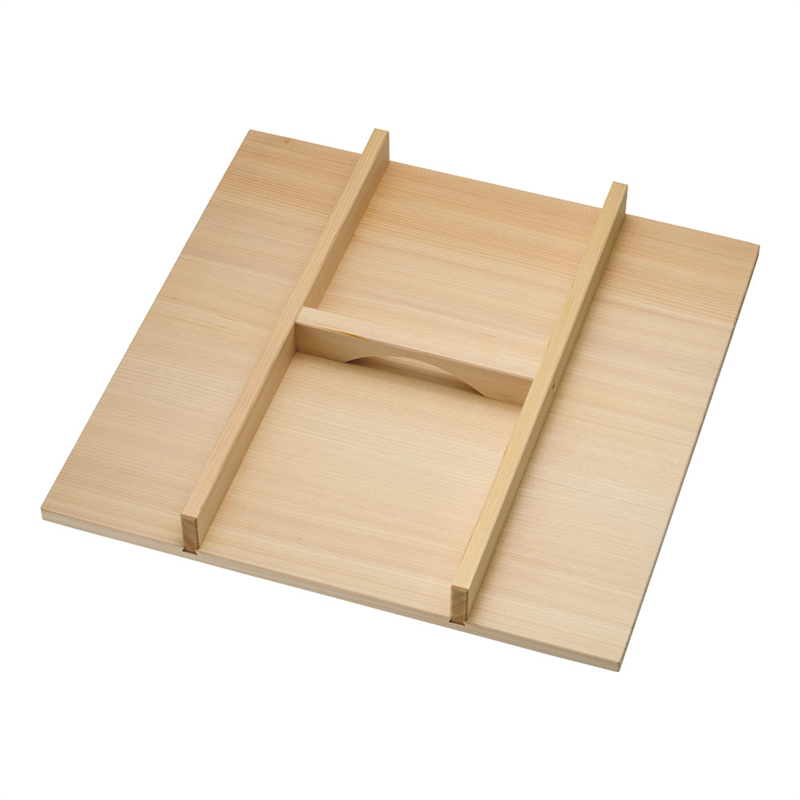 木製 角セイロ用 手付蓋(サワラ材) 45cm用 1箱(ご注文単位1箱)【直送品】