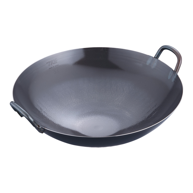 TKGブルーテンパーハンマー中華鍋 33cm 1袋（ご注文単位1袋）【直送品】