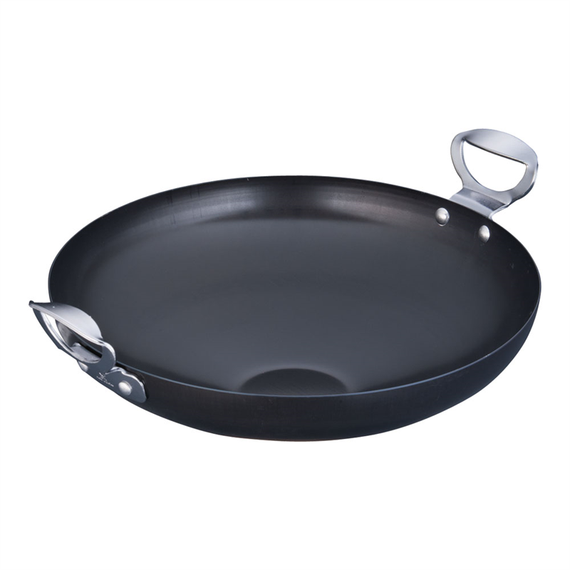 KO鉄 中華鍋 33cm 1袋(ご注文単位1袋)【直送品】