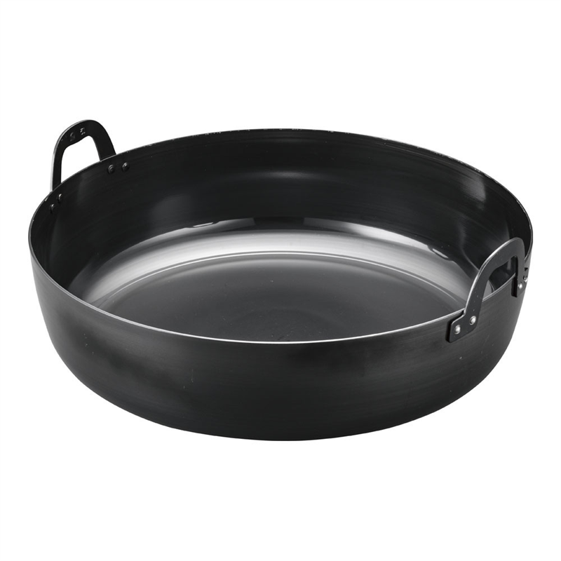 >SA鉄 厚板揚鍋 51cm 1袋(ご注文単位1袋)【直送品】