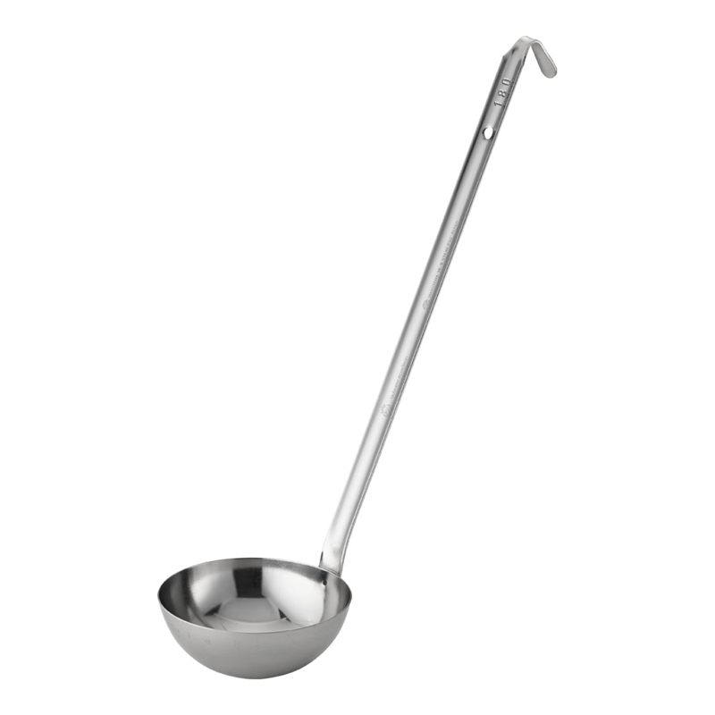 エコクリーン 18-8スープレードル 180cc 1袋(ご注文単位1袋)【直送品】
