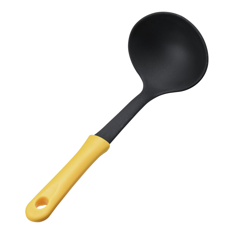 ミニキッチン　ナイロンお玉 黄 1袋（ご注文単位1袋）【直送品】