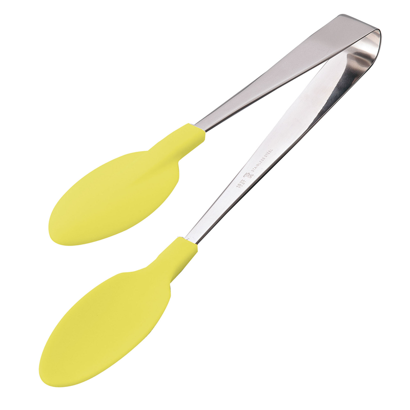 TKG　やわらかキャッチトング イエロー 1袋（ご注文単位1袋）【直送品】