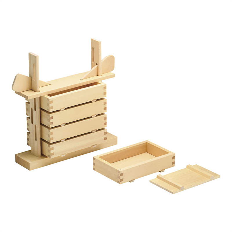 木製 押し寿司 5段セット(桧材) 1箱(ご注文単位1箱)【直送品】