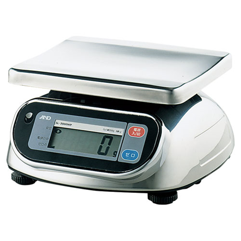 A＆D防水・防塵デジタル秤 5kg　SL-5000WP 1箱（ご注文単位1箱）【直送品】