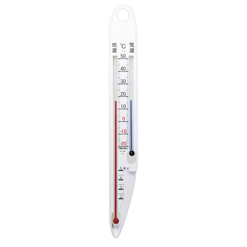 地中温度計 AP-250W 1個(ご注文単位1個)【直送品】