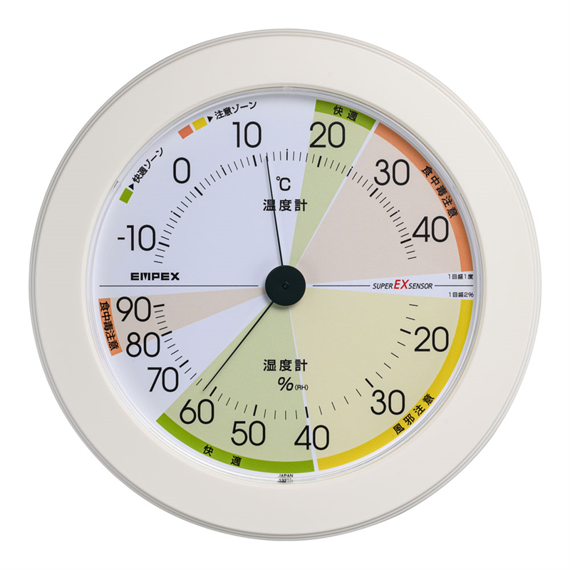 高精度 UD温・湿度計 EX-2861 1箱(ご注文単位1箱)【直送品】