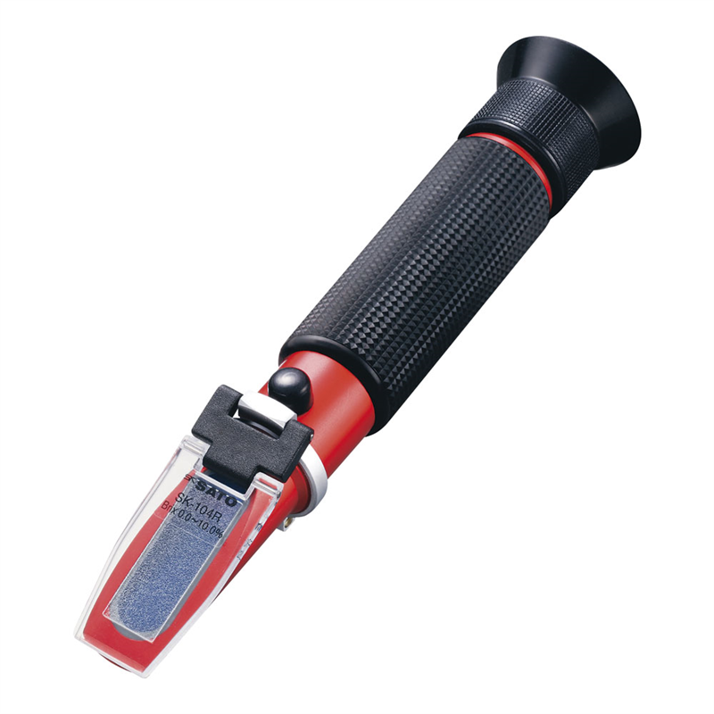 手持屈折計（自動温度補正付） SK-104R 1個（ご注文単位1個）【直送品】