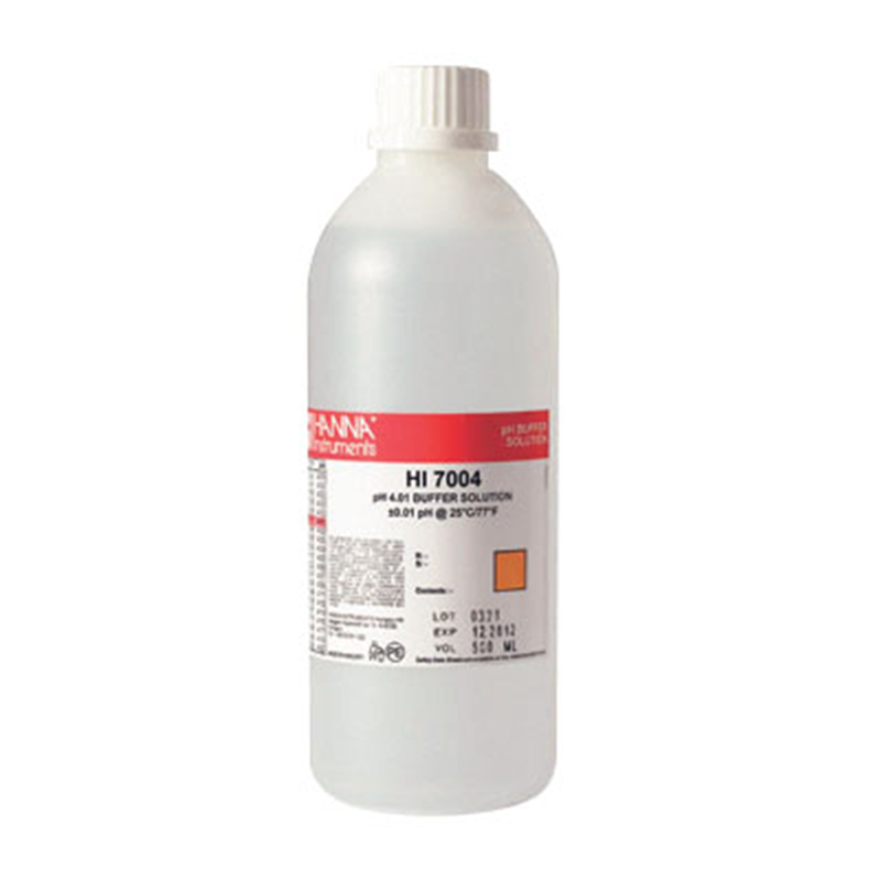 ハンナpH計用標準液 HI7004L 1箱(ご注文単位1箱)【直送品】