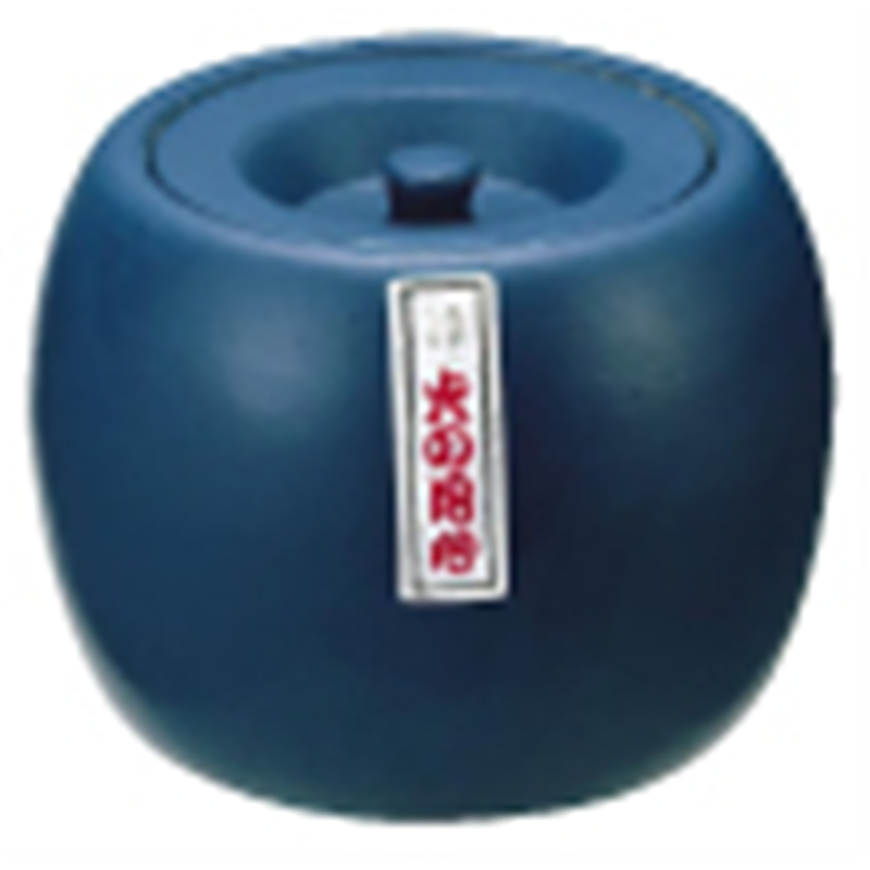 陶器 火消し壺丸 小 1箱(ご注文単位1箱)【直送品】