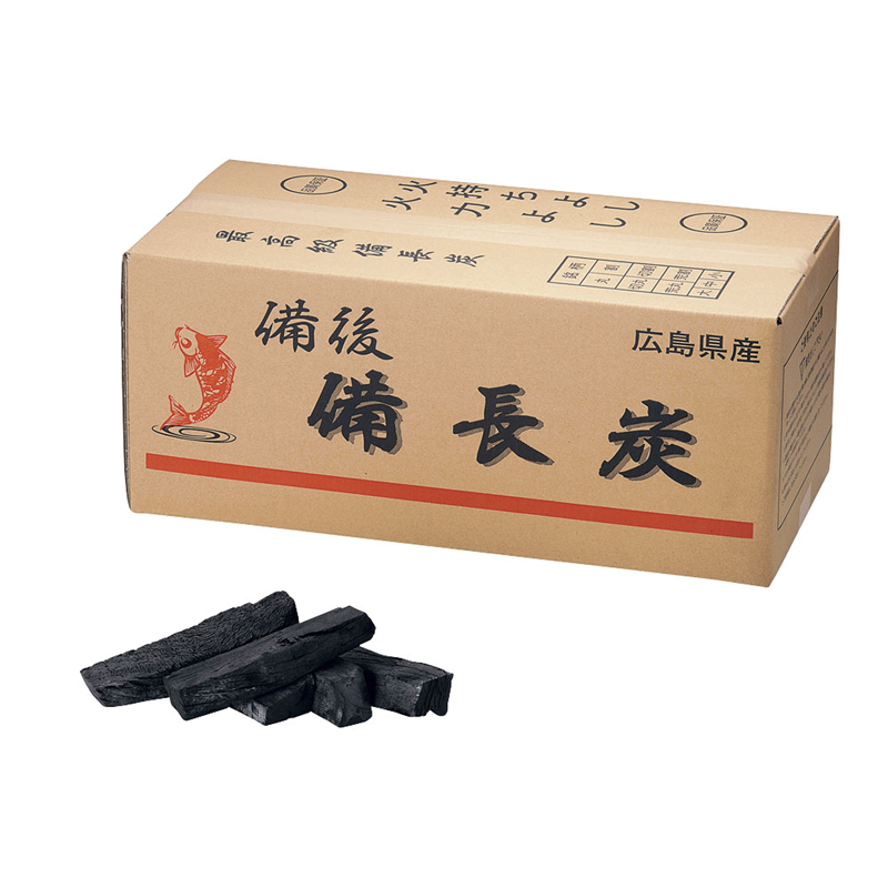 備後 備長炭(広島) 切割中 1箱(ご注文単位1箱)【直送品】