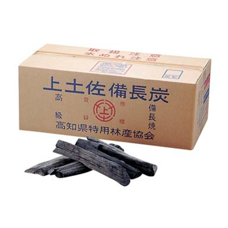 上土佐備長炭 (高知) 備長割 1箱(ご注文単位1箱)【直送品】