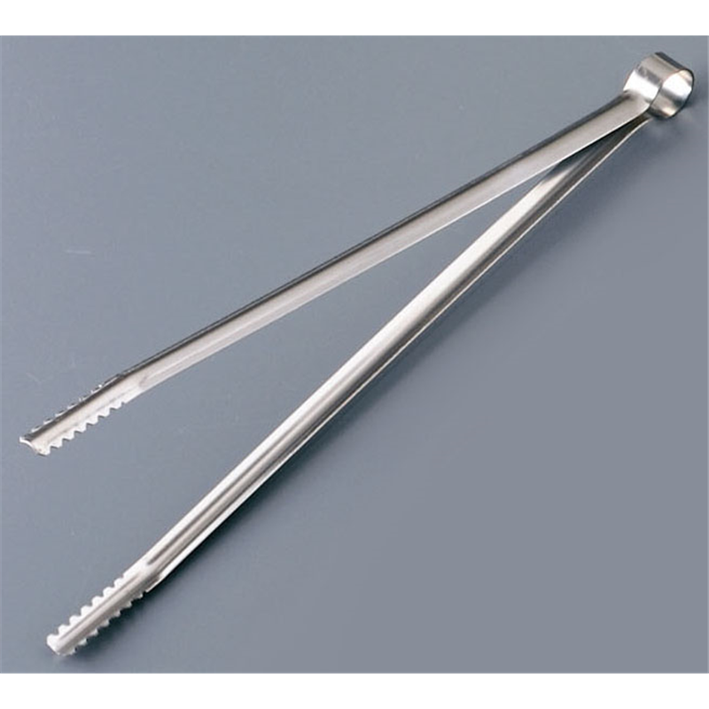 エコクリーン　18-0厚口炭バサミ 31.5cm 1袋（ご注文単位1袋）【直送品】
