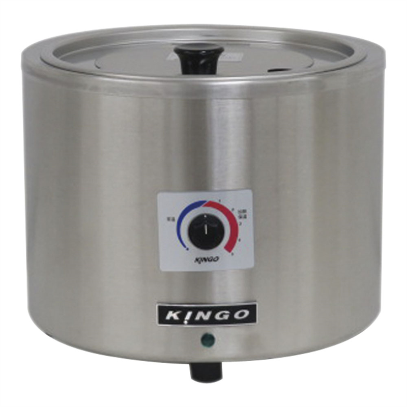KINGO 湯煎式電気スープジャー D9001(中鍋なし) 1箱(ご注文単位1箱)【直送品】
