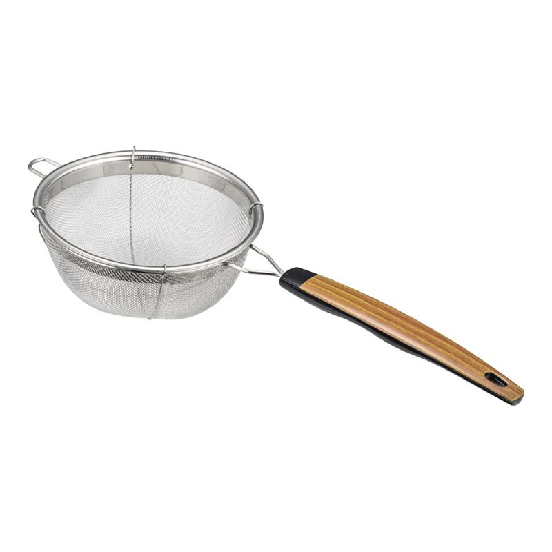 18-8プラ柄木目茶こし(シングル) 大 1袋(ご注文単位1袋)【直送品】