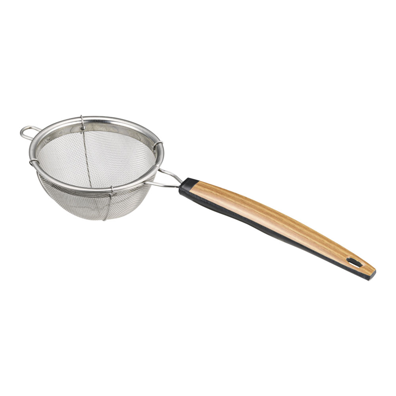18-8プラ柄木目茶こし(シングル) 小 1袋(ご注文単位1袋)【直送品】