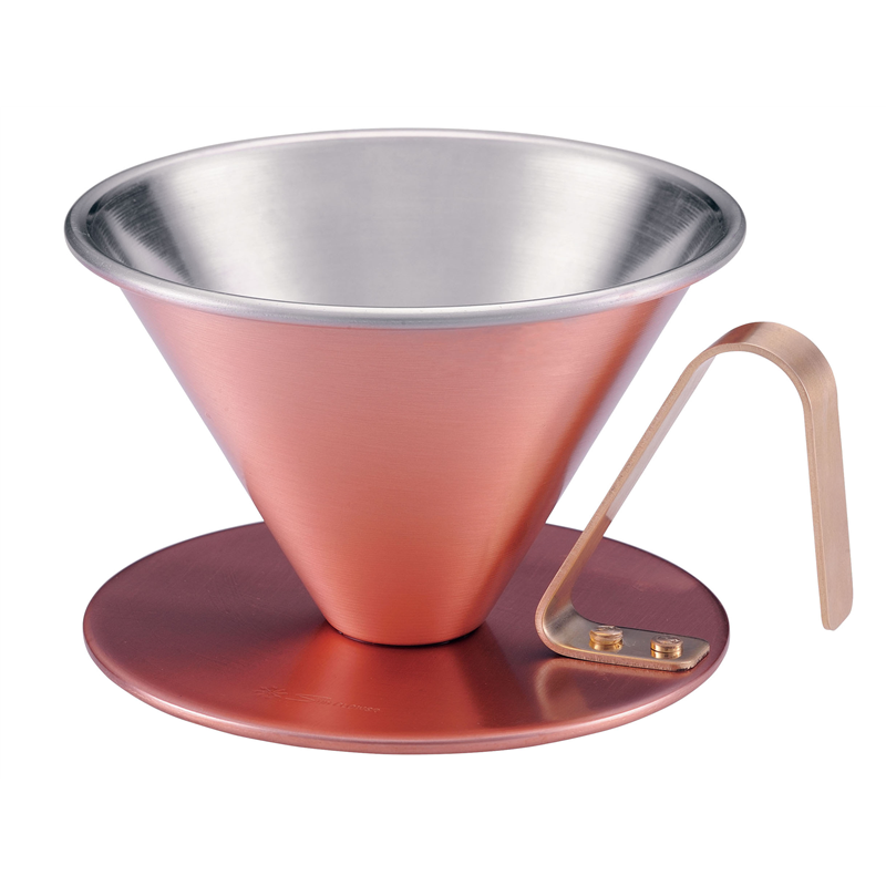 銅　コーヒードリッパー槌目なし  1箱（ご注文単位1箱）【直送品】