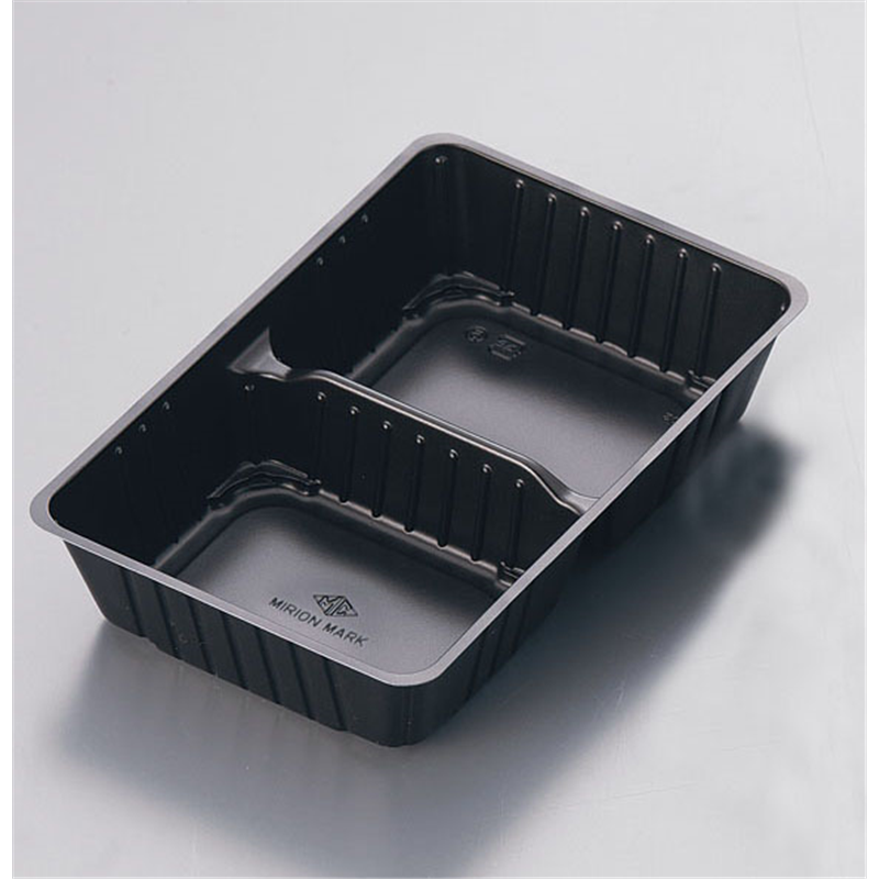 アジロ弁当 中仕切り(50入) Ⅰ 黒 1袋(ご注文単位1袋)【直送品】