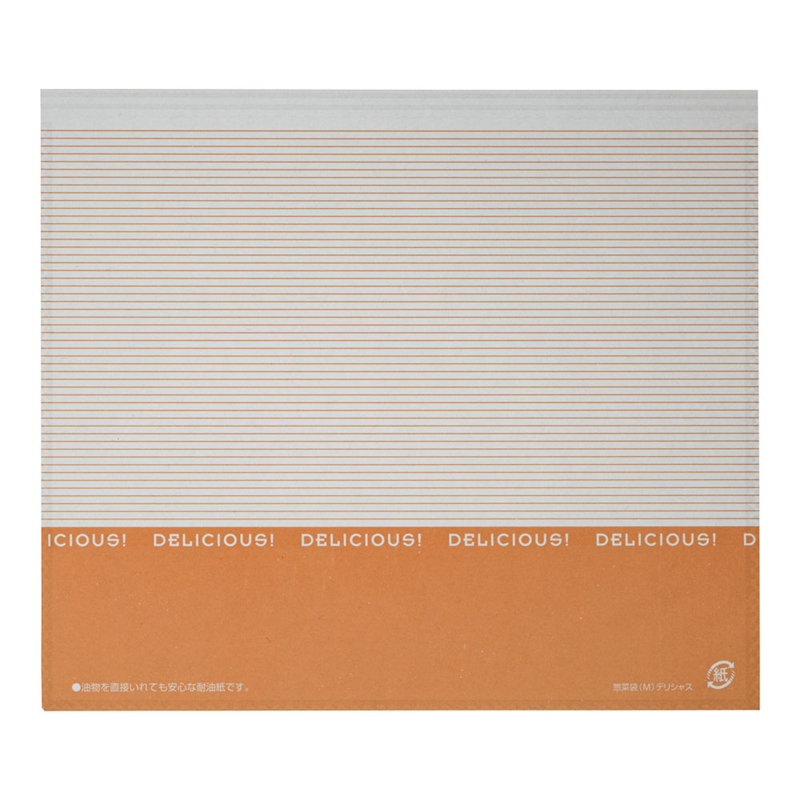 惣菜袋　デリシャス（100枚入） M　№07807 1袋（ご注文単位1袋）【直送品】