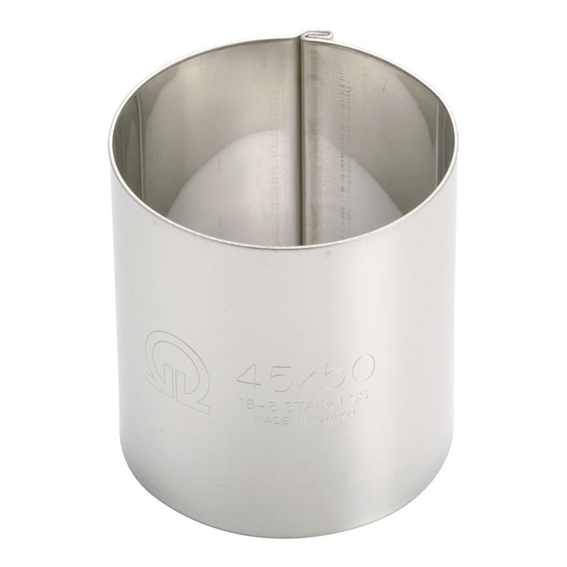 SA18-8かみ合わせセルクルリング丸型 φ45×H50mm 1個(ご注文単位1個)【直送品】