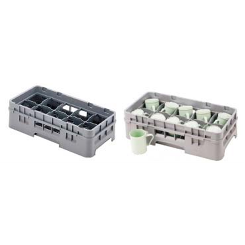 キャンブロ　10仕切カップラック ハーフ　10HC414 1個（ご注文単位1個）【直送品】