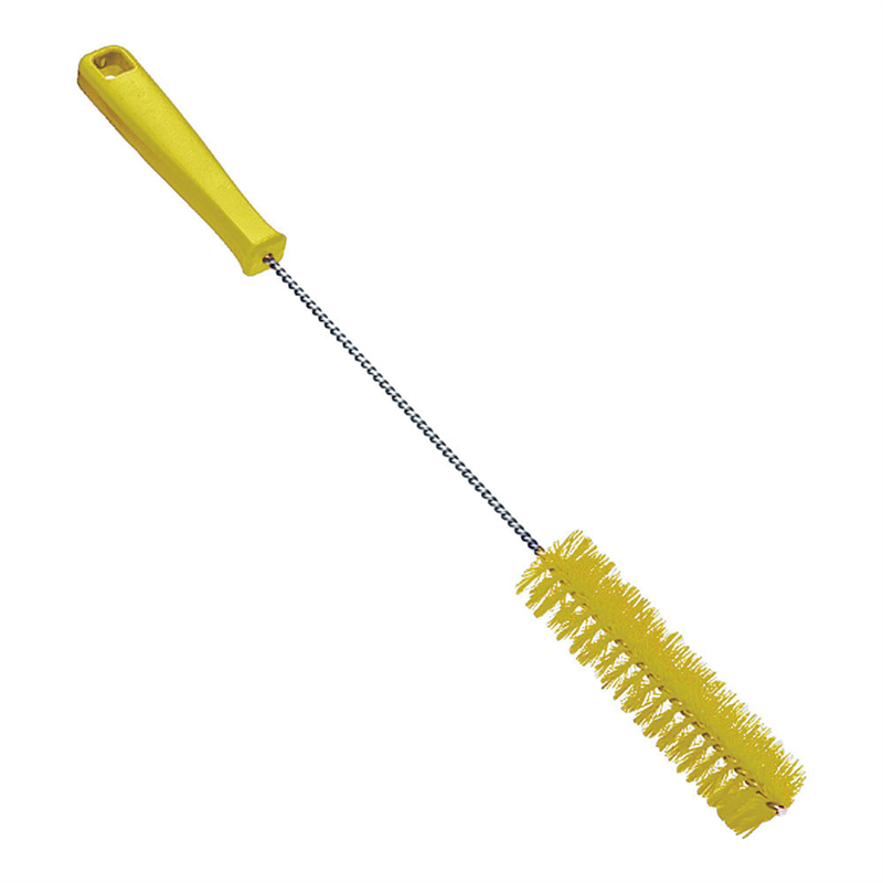 トラストH付パイプブラシφ40×500 1327605 イエロー 1袋(ご注文単位1袋)【直送品】