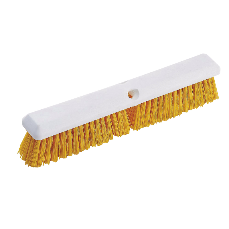 トラスト　フロアーカラーブラシ　6695 45cm（ハンドル別売）イエロー 1個（ご注文単位1個）【直送品】