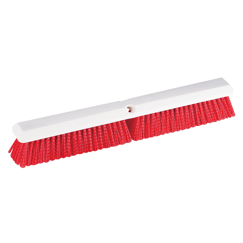 トラスト　フロアーカラーブラシ　6696 61cm（ハンドル別売）レッド 1個（ご注文単位1個）【直送品】
