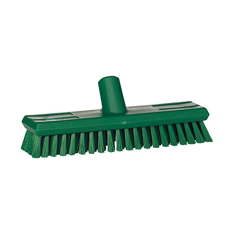 ヴァイカン デッキブラシ ソフトタイプ 7043 グリーン 1袋(ご注文単位1袋)【直送品】