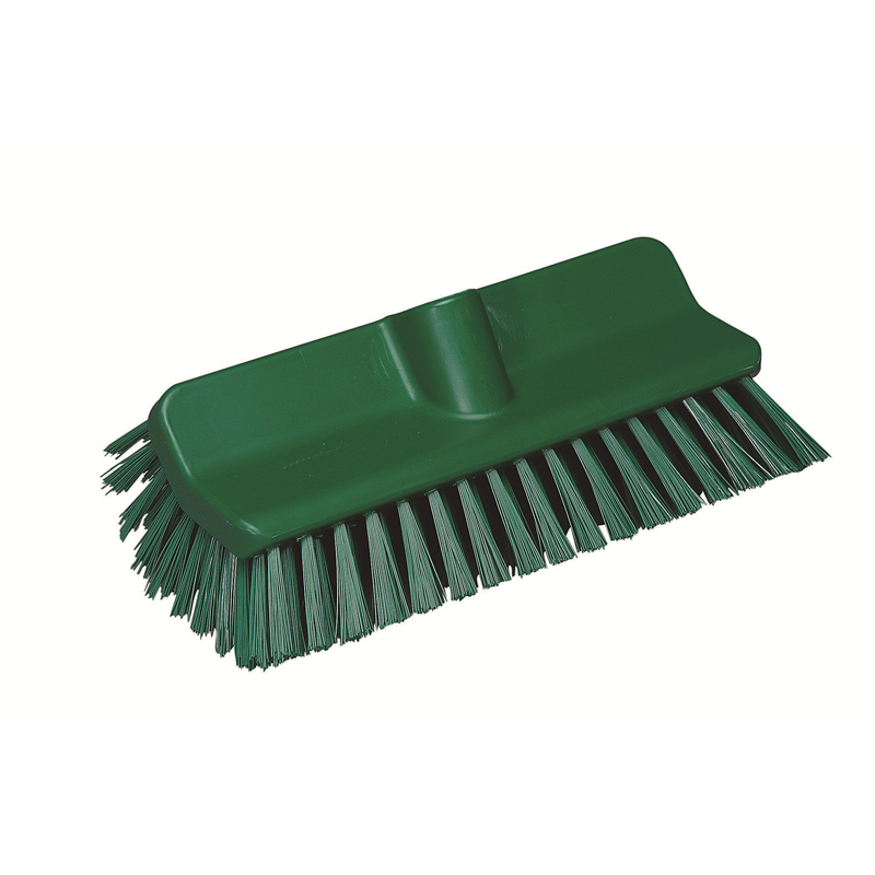 ヴァイカン　アングルデッキブラシ 7047　グリーン 1袋（ご注文単位1袋）【直送品】