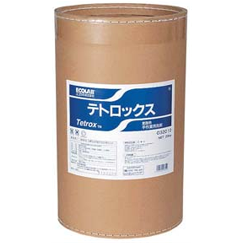 ビアグラス・ジョッキ用洗浄剤テトロックス 20kg 1個（ご注文単位1個）【直送品】