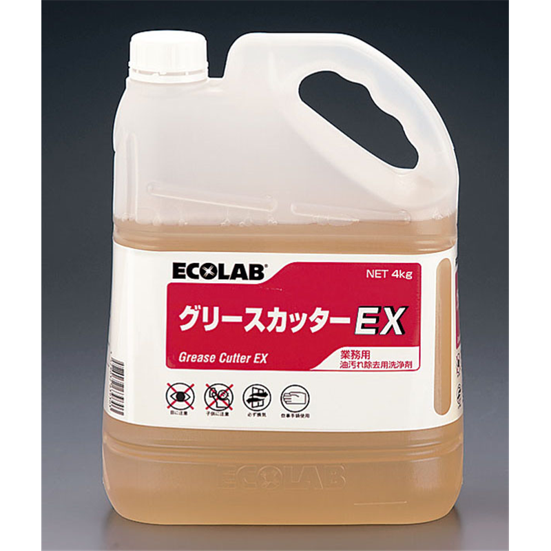 業務用強度油汚れ除去剤グリースカッター EX 4kg 1箱(ご注文単位1箱)【直送品】