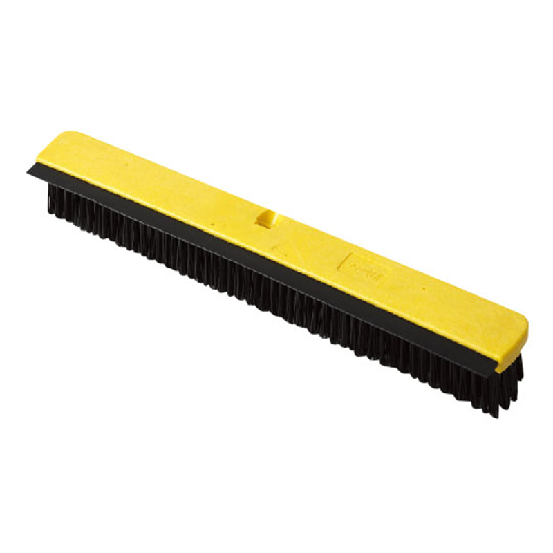 トラスト ワイパー付デッキブラシ 6752 イエロー 1個(ご注文単位1個)【直送品】